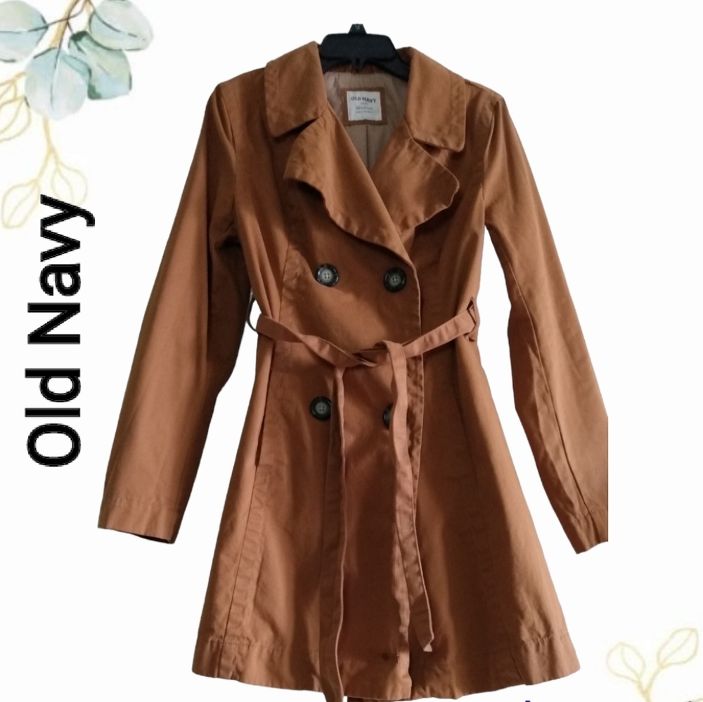 OLD NAVY BELTED TRENCH COAT